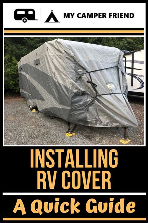 Installing RV Cover - A Quick Guide | Rv cover, Travel trailer, Rv