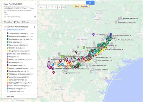 Eagle Ford Shale Map and Operator List – Oil Gas Leads