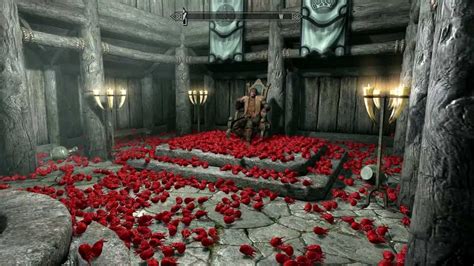 Skyrim: Dropping 1000s of Daedra Hearts on NPCs - YouTube