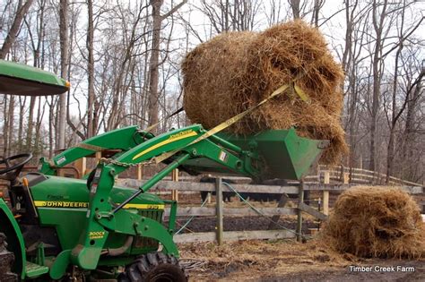 Hay, Types of Forage, Feeding and Storage - Timber Creek Farm