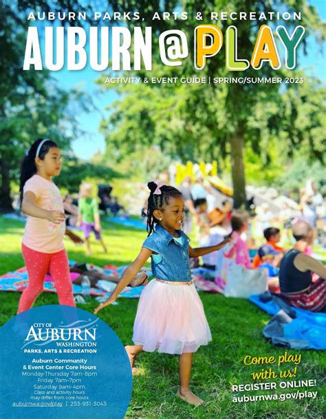 Spring classes & programs with Auburn Parks, Arts & Recreation