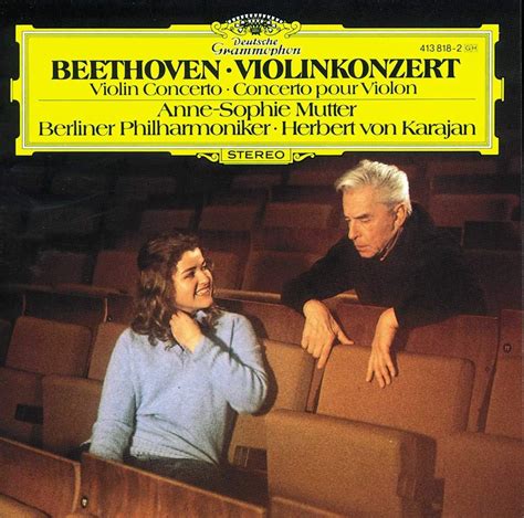 Violin Concerto: Beethoven / Mutter, Ludwig van Beethoven, Herbert von Karajan: Amazon.ca: Music