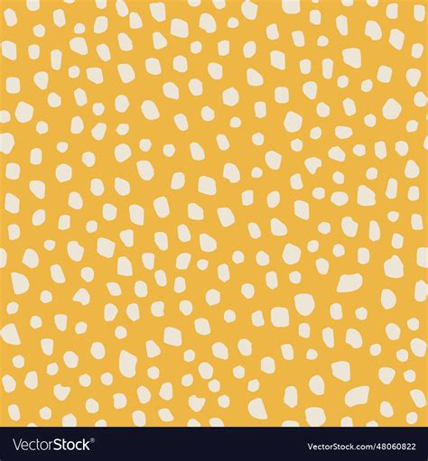 Contemporary polka dot shapes seamless pattern Vector Image