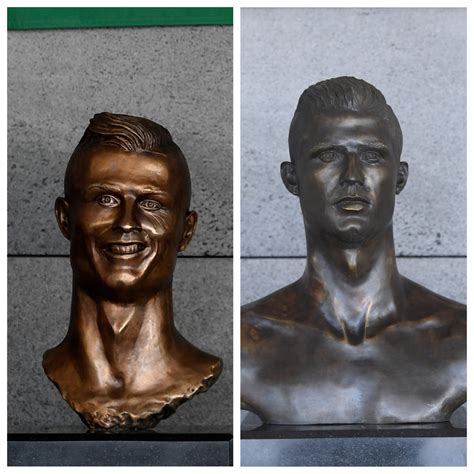 Mo Salah statue: Is 'truly awful' bust even worse than Cristiano Ronaldo's?