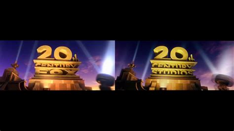 (2) 20th Century Fox and 20th Century Studios Comparison(s) (HD) - YouTube