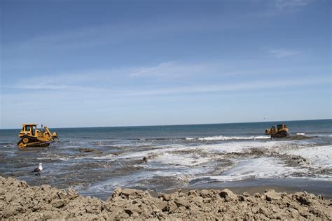 Sandbridge beach renoursihed for hurricane protection