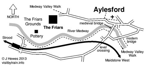 Aylesford | Visit by Train, a station by station guide to UK tourist ...