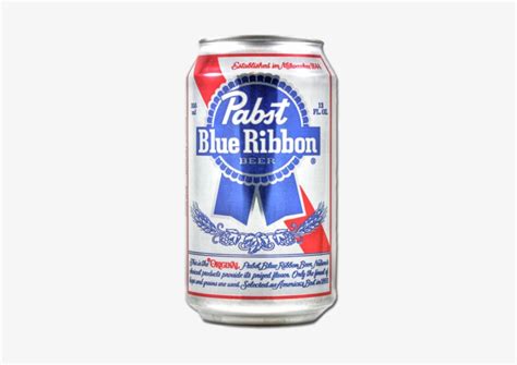 Transparent Beer Pbr - Pabst Blue Ribbon Beer - 6 Pack, 12 Fl Oz Cans ...