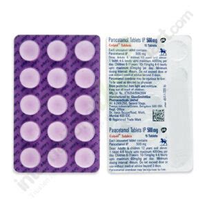 Buy Acetaminophen/Paracetamol 500mg Tablets Online | IDM.