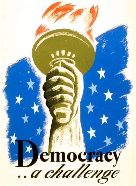 Democracy .. a Challenge in 2020 | Wpa posters, Fine arts posters ...