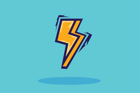 Free vector thunderbolt icon illustration 23645500 Vector Art at Vecteezy