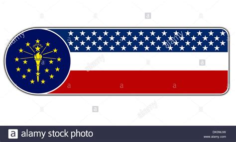 Indiana Logo Symbol Icon Flag Stock Photos & Indiana Logo Symbol Icon ...