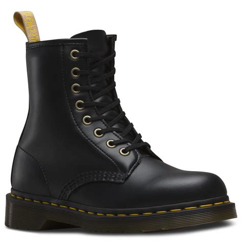 Iconic Dr. Martens in vegan (cruelty-free) leather. The brand is known ...