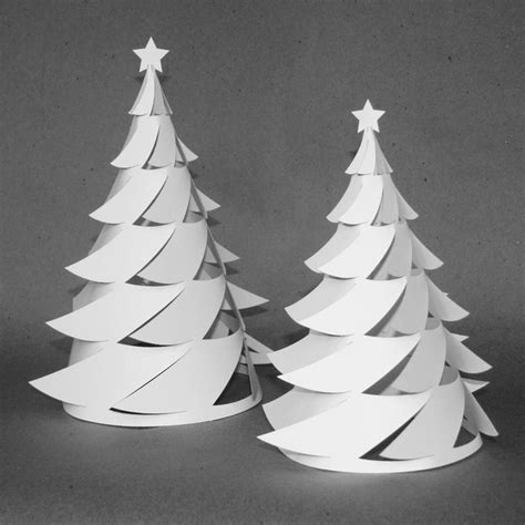 white christmas tree installation - Google Search | Christmas paper crafts, Christmas tree ...