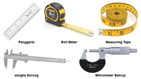 Macam-macam Alat untuk Mengukur Panjang - Gesainstech