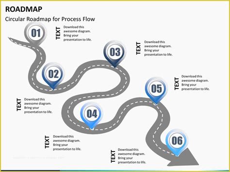 Free It Roadmap Template Of Free Roadmap Powerpoint Template Bountrfo | Heritagechristiancollege