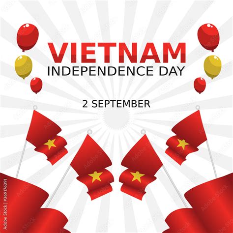 vector graphic of Vietnam independence day good for Vietnam ...