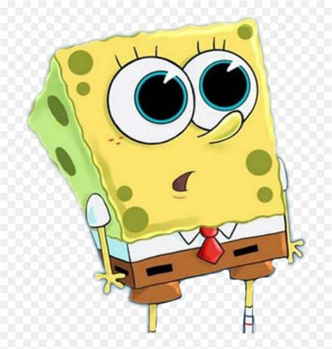 #spongebob #emoji #yellow #eyes #cartoon #nickeloden - Transparent Background Spongebob Gif Png ...