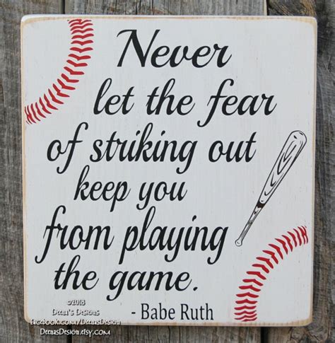 Baseball Sign Baseball Decor Baseball Quote Wooden Baseball - Etsy