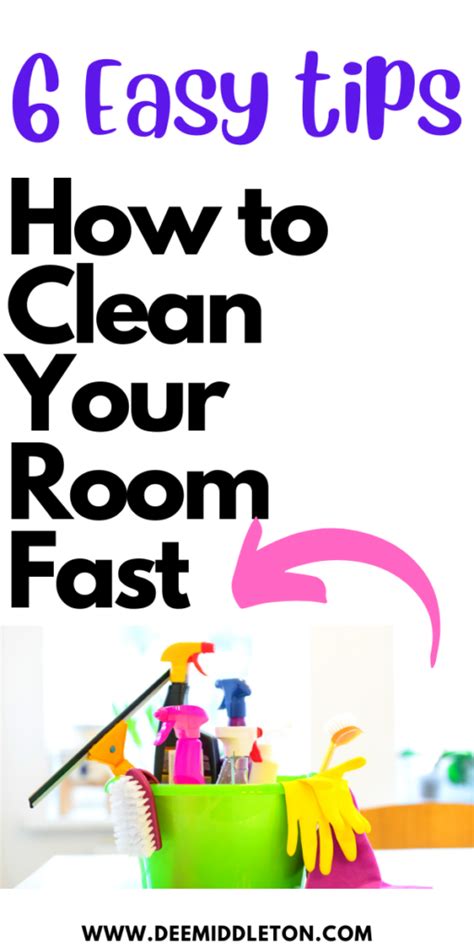 How to Clean Your Room Fast: 6 Easy Tips - deemiddleton.com