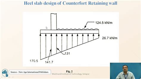 Design of Counterfort Retaining wall – Part 4 - YouTube