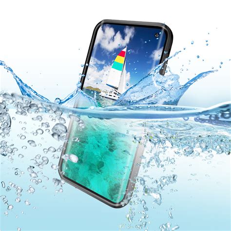 Black Waterproof Dirtproof Shock Proof Case For Galaxy S10 + Plus - New ...