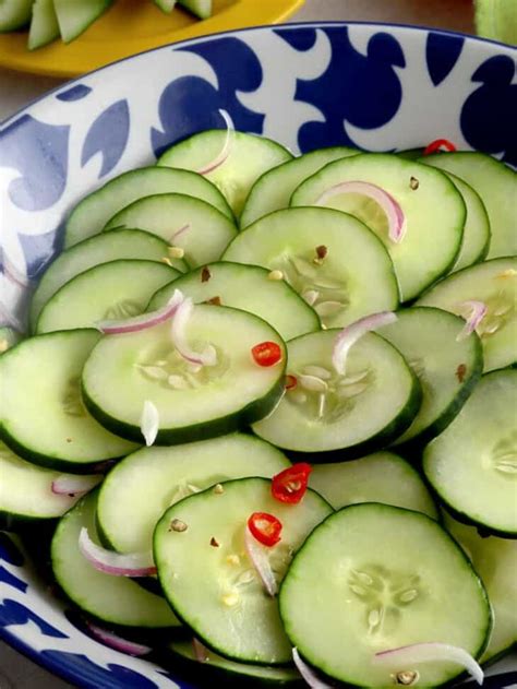 Ensaladang Pipino (Cucumber Salad) - Kawaling Pinoy