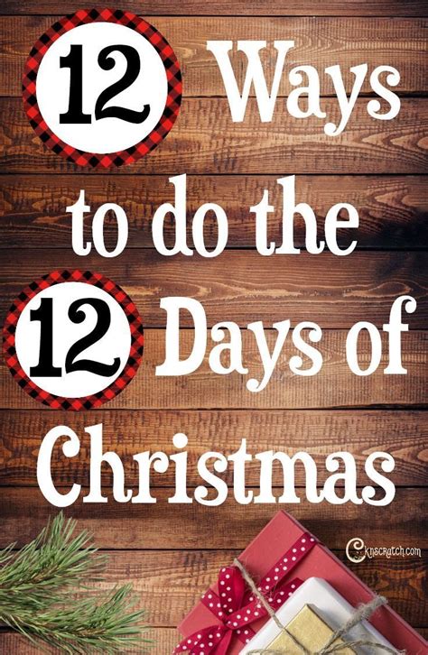 12 Festive Ideas for the 12 Days of Christmas