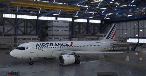 MSFS Liveries | Airbus A320 (A32NX) Air France 2021 Rennes | Simvol