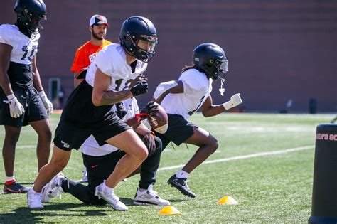 Oregon State football depth chart following the first scrimmage - oregonlive.com