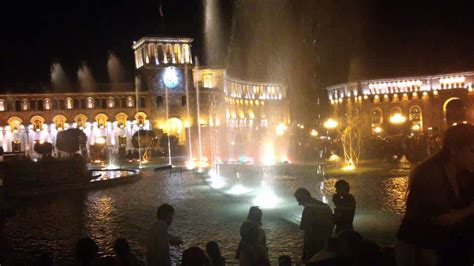 Yerevan 2015 ..Dancing Fountains of Republic square.. - YouTube