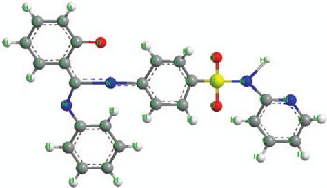 Structure of the ligand (salicylanilide sulfapyridine). | Download ...