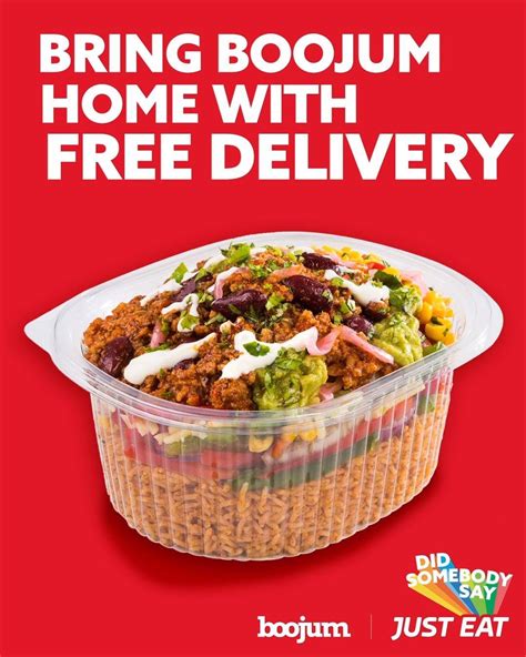 Boojum Free Delivery | Craving burritos, bowls and all your Mexican ...