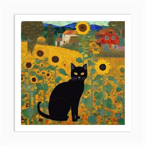 Gustav Klimt Style Farm Garden 8 Art Print by logicx - Fy