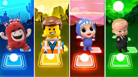 Oddbods 🆚 The Lego 🆚 The little Angel friends 🆚 Baby Boss 💫 Who is the ...