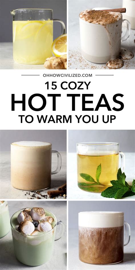 15 Hot Tea Recipes to Warm You Up - Oh, How Civilized