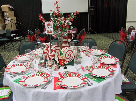 Christmas Banquet Table Decorations - barn pros canada