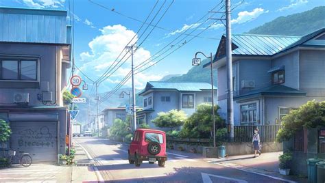 Village - Arno Hau | Anime city, Anime places, Japanese neighborhood