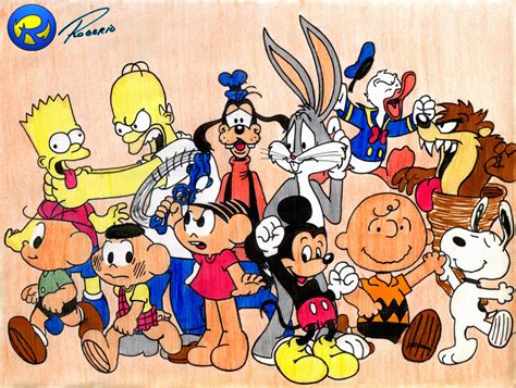 Cartoons Characters by rogferraz on DeviantArt