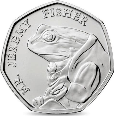 Great Britain Silver 50 Pence "Peter Rabbit Colored" 2020 coin value | coinscatalog.NET