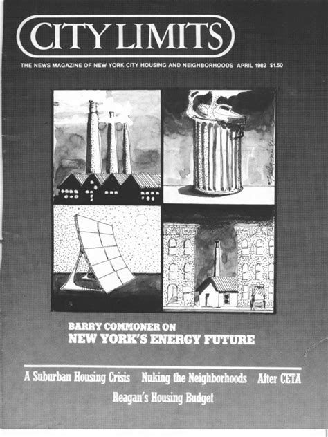 City Limits Magazine, April 1982 Issue | PDF | Cogeneration | Natural Gas