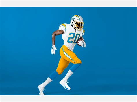 LA Chargers Reveal New Uniforms For First Season At SoFi Stadium ...