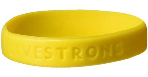 Livestrong Wristband | The Best Early-2000s Gifts | 2020 | POPSUGAR ...