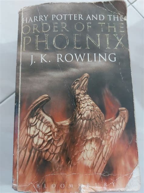 Harry Potter Book - Order of the Phoenix, Hobbies & Toys, Books ...