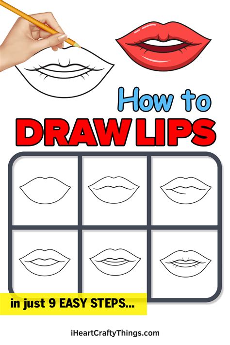 How To Draw A Realistic Lips