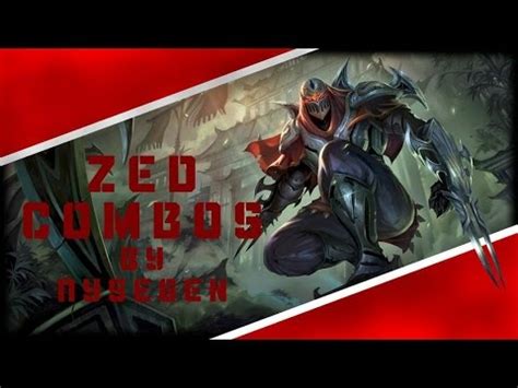 ZED GUIDE COMBOS | Very easy difficult - YouTube