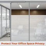 Window Privacy Film Blinds Frosted Glass Window Film Stripe - Temu