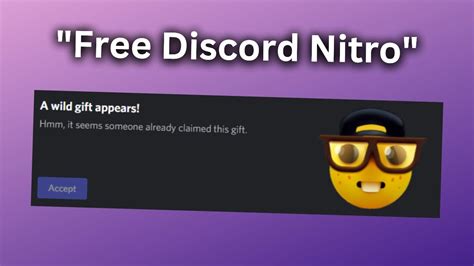 Troll Discord Nitro Gift Link 🤓 - YouTube