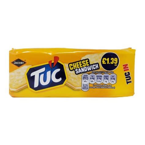 JACOB'S TUC CHEESE SANDWICH 150G - The Wandering Scott- British Store