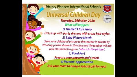 Universal Children's Day - YouTube